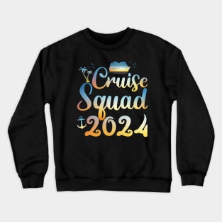 Cruise Outfits for Women 2024 Family Cruise Squad Matching Crewneck Sweatshirt